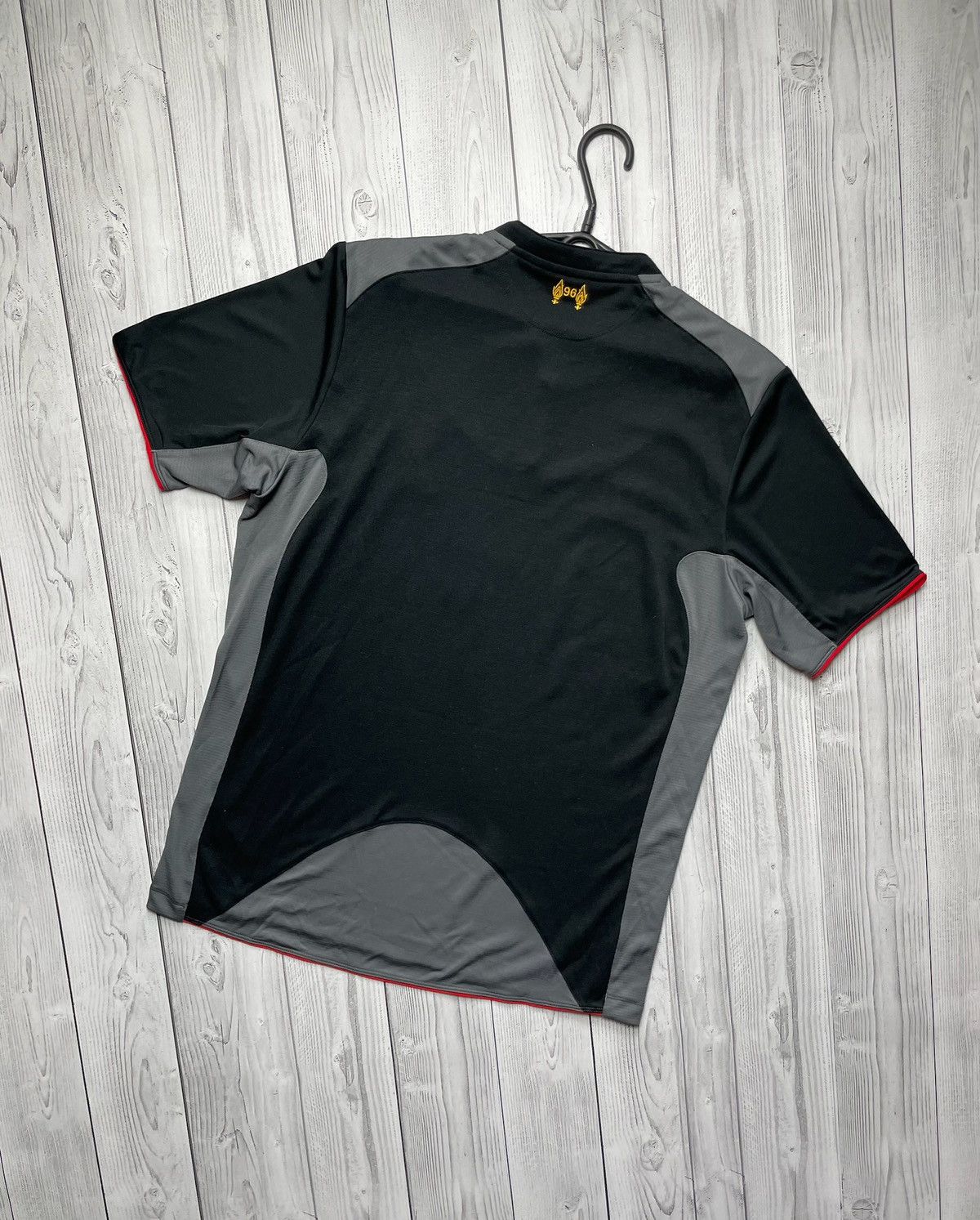 Warrior Livelpool vintage soccer jersey black size M medium Size US M / EU 48-50 / 2 - 5 Thumbnail