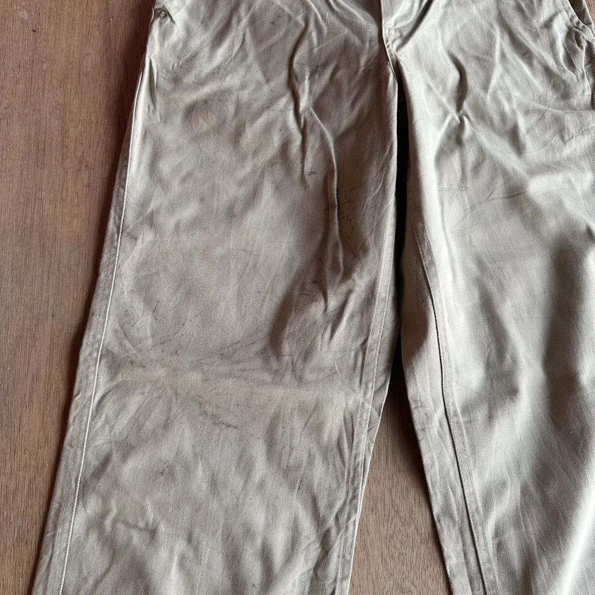 BLANKNYC × Vintage W30 L31 🔥 VINTAGE BRENTS SIGN TROUSERS RUSTY DIRTY PANTS Size US 30 / EU 46 - 5 Thumbnail