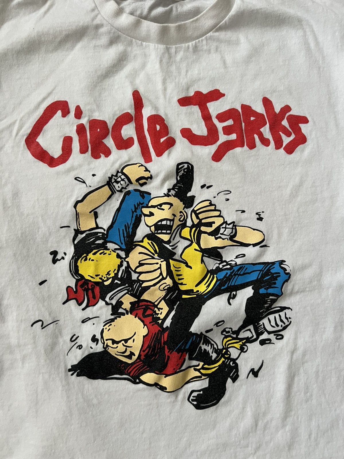 Gildan Two Circle Jerks Band Tees Worn Lot of 2 Size US M / EU 48-50 / 2 - 3 Thumbnail