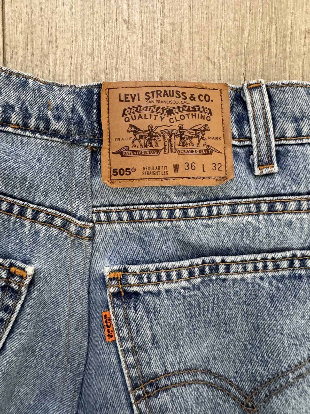 Levi's Levi’s 505 denim Size US 33 - 3 Thumbnail