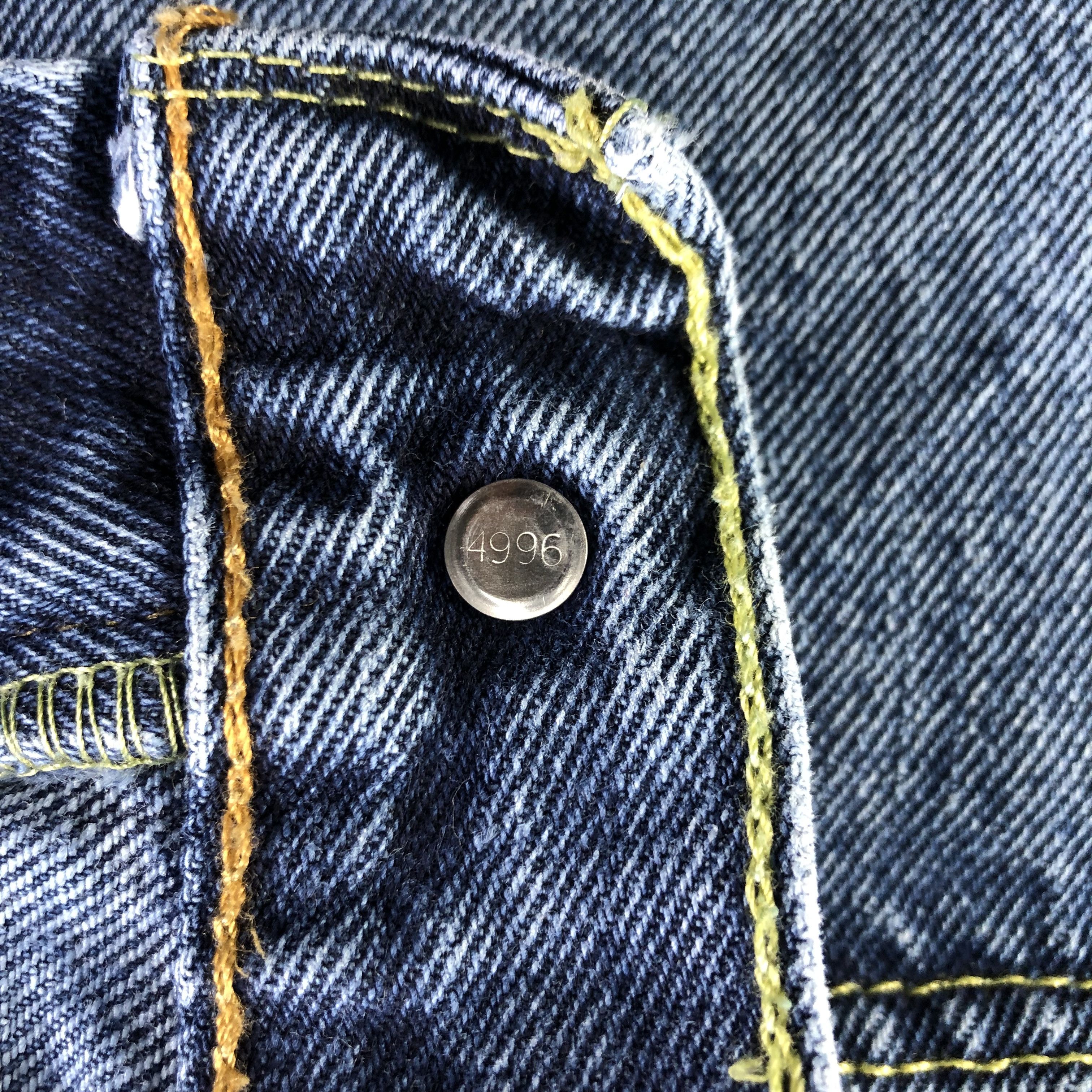 Levi's Vintage Blue Wash Levis 505 Jeans-J3473 Size US 31 - 8 Thumbnail