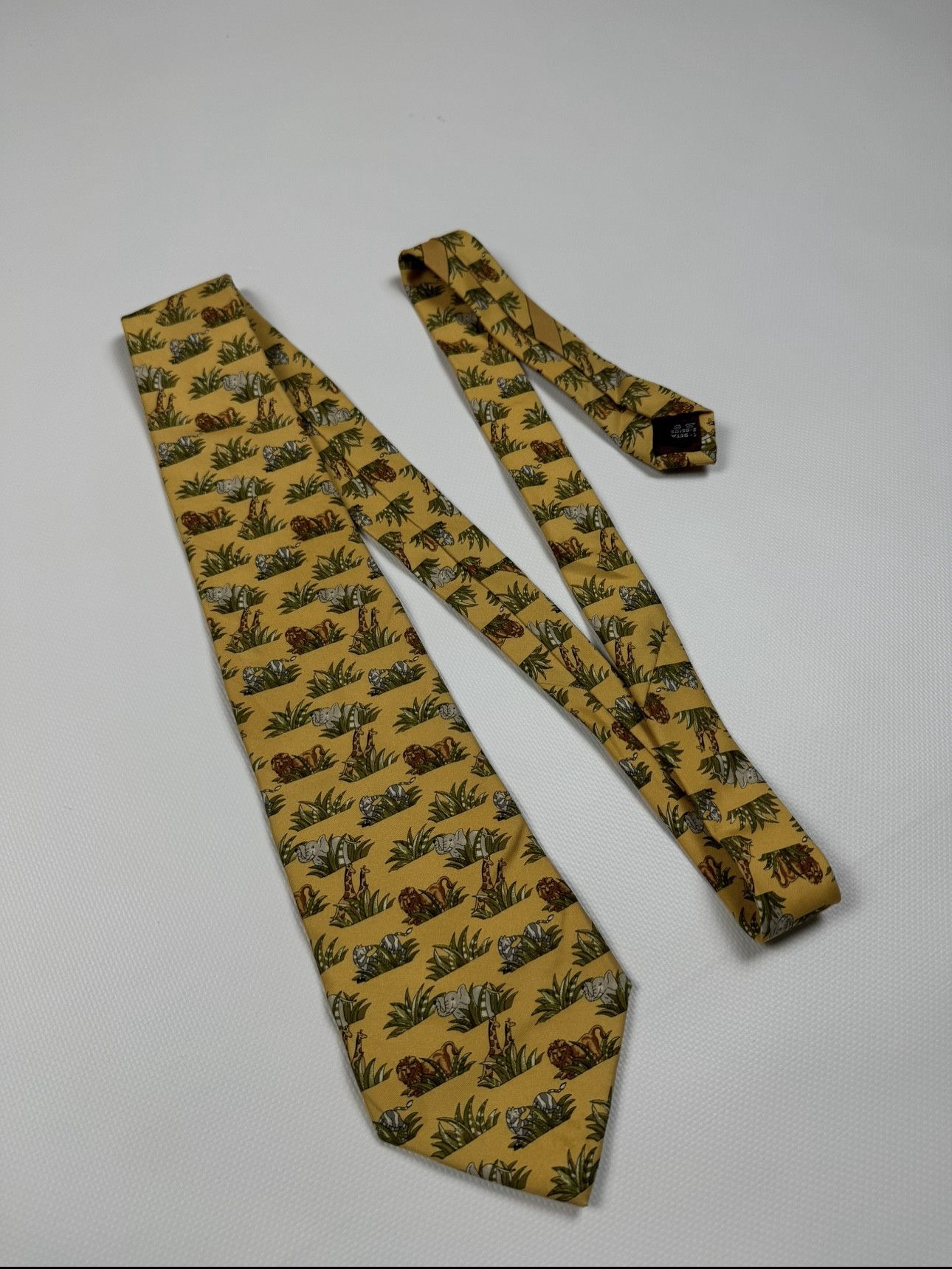Salvatore Ferragamo Salvatore Ferragamo Tie Silk Size ONE SIZE - 3 Thumbnail