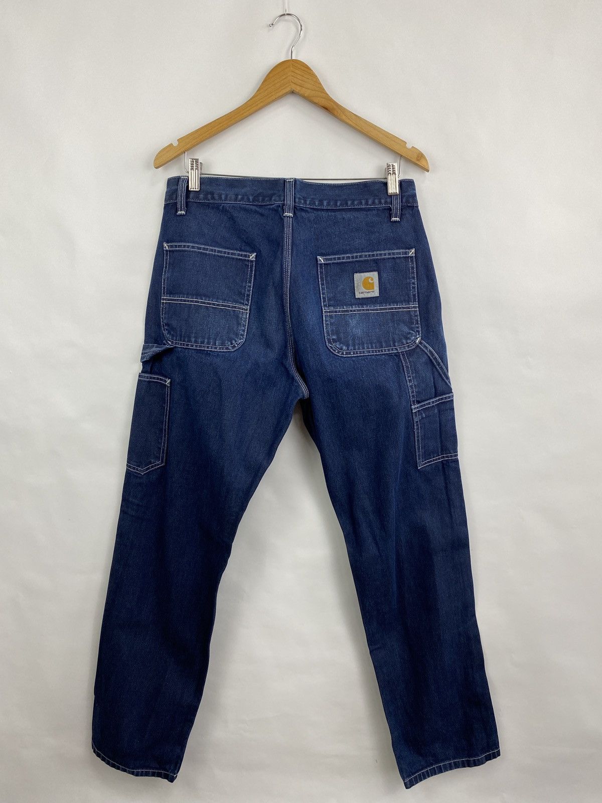 Carhartt 🇺🇸 Vintage 90s Carhartt Work Denim Jeans Rare Retro Hype Y2K Size US 32 / EU 48 - 2 Thumbnail