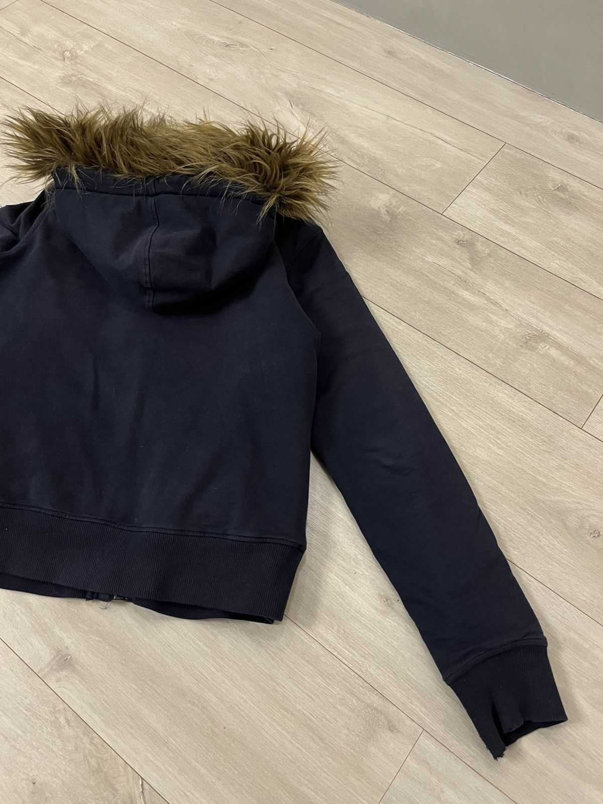 If Six Was Nine 🔥00's Abercrombie & Fitch Style Faux Fur Zip Hoodie Jacket Size US S / EU 44-46 / 1 - 9 Thumbnail