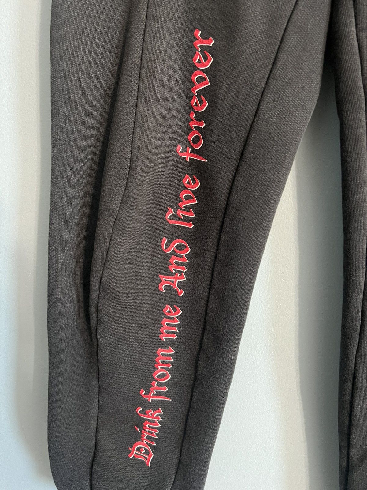Vetements VETEMENTS DRINK FROM ME AND LIVE FOREVER SWEATPANTS Size US 30 / EU 46 - 3 Thumbnail
