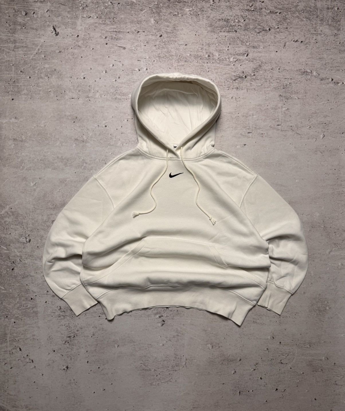 Nike × Vintage NIKE VINTAGE CENTER LOGO OVERSIZE BOXY HOODIE Size US S / EU 44-46 / 1 - 1 Thumbnail