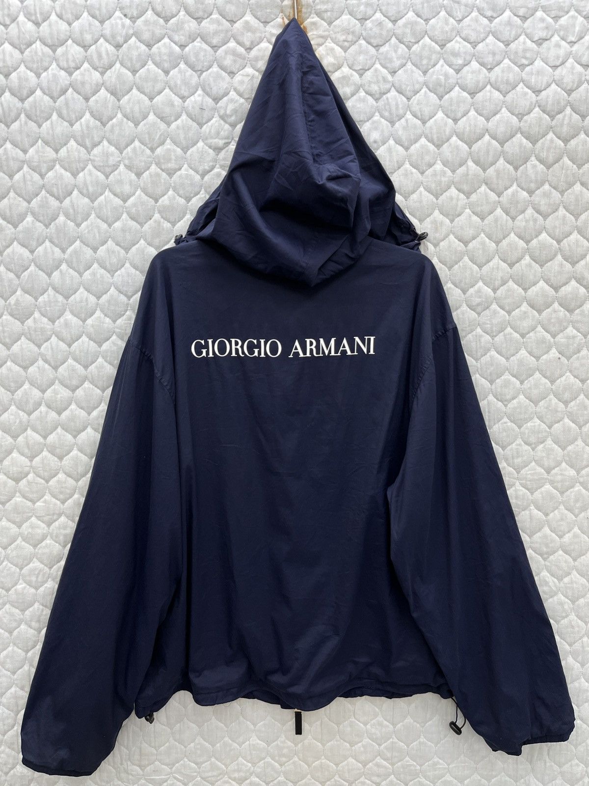 Giorgio Armani 🔥🔥🔥ARCHIVE GIORGIO ARMANI HOODIE LIGHT JACKET Size US L / EU 52-54 / 3 - 1 Thumbnail