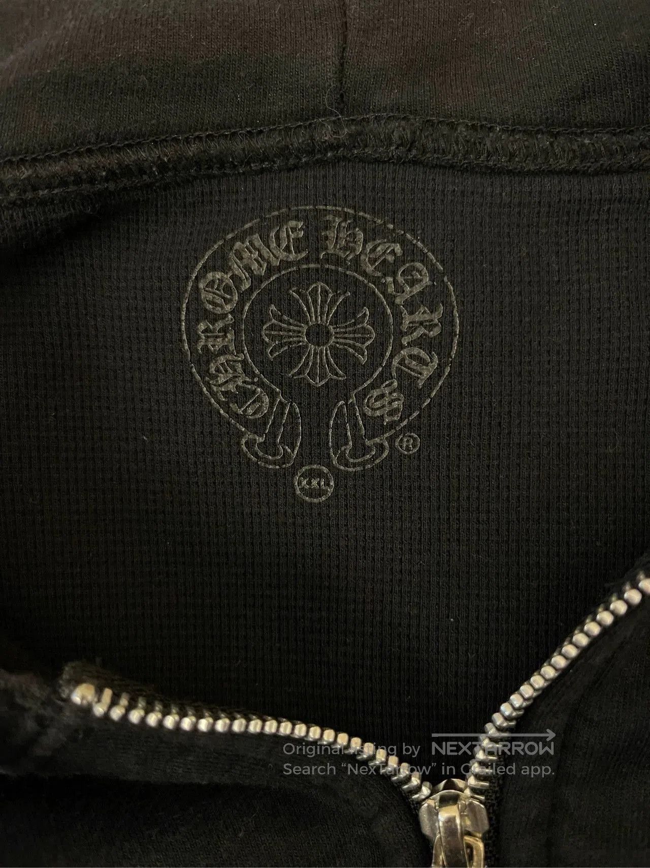 Chrome Hearts Chrome Hearts Black Zip Hoodie Sweatshirt. Size US XXL / EU 58 / 5 - 6 Thumbnail