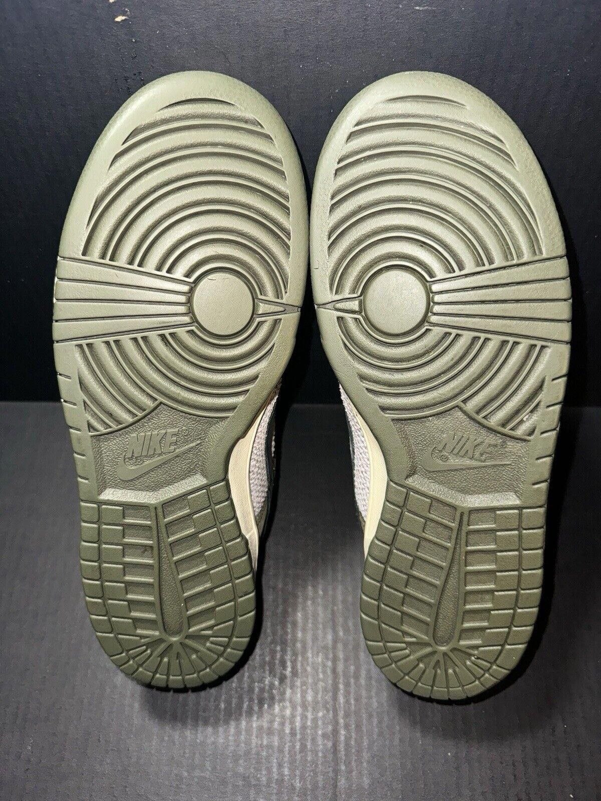 Nike Nike Men's Dunk Low Pearl Grey Army Olive 304714-903 Sz 10 Size US 10 / EU 43 - 7 Thumbnail