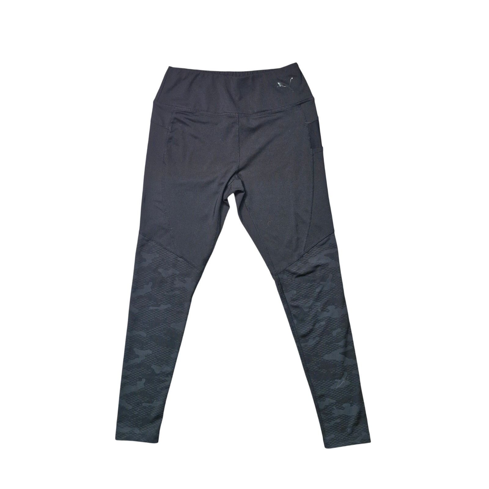 Puma Puma Leggings Women’s Small Black with White Trim Yoga Size 27" / US 4 / IT 40 - 1 Thumbnail