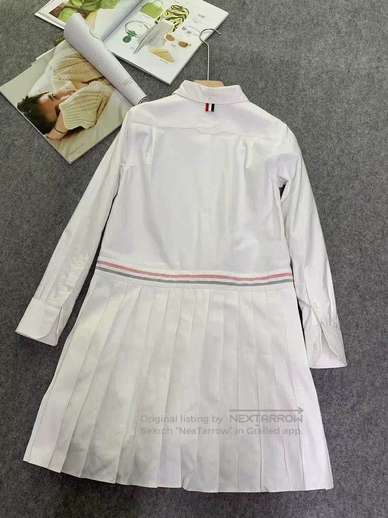Thom Browne Thom Browne Striped shirt dress Size XS / US 0-2 / IT 36-38 - 4 Thumbnail