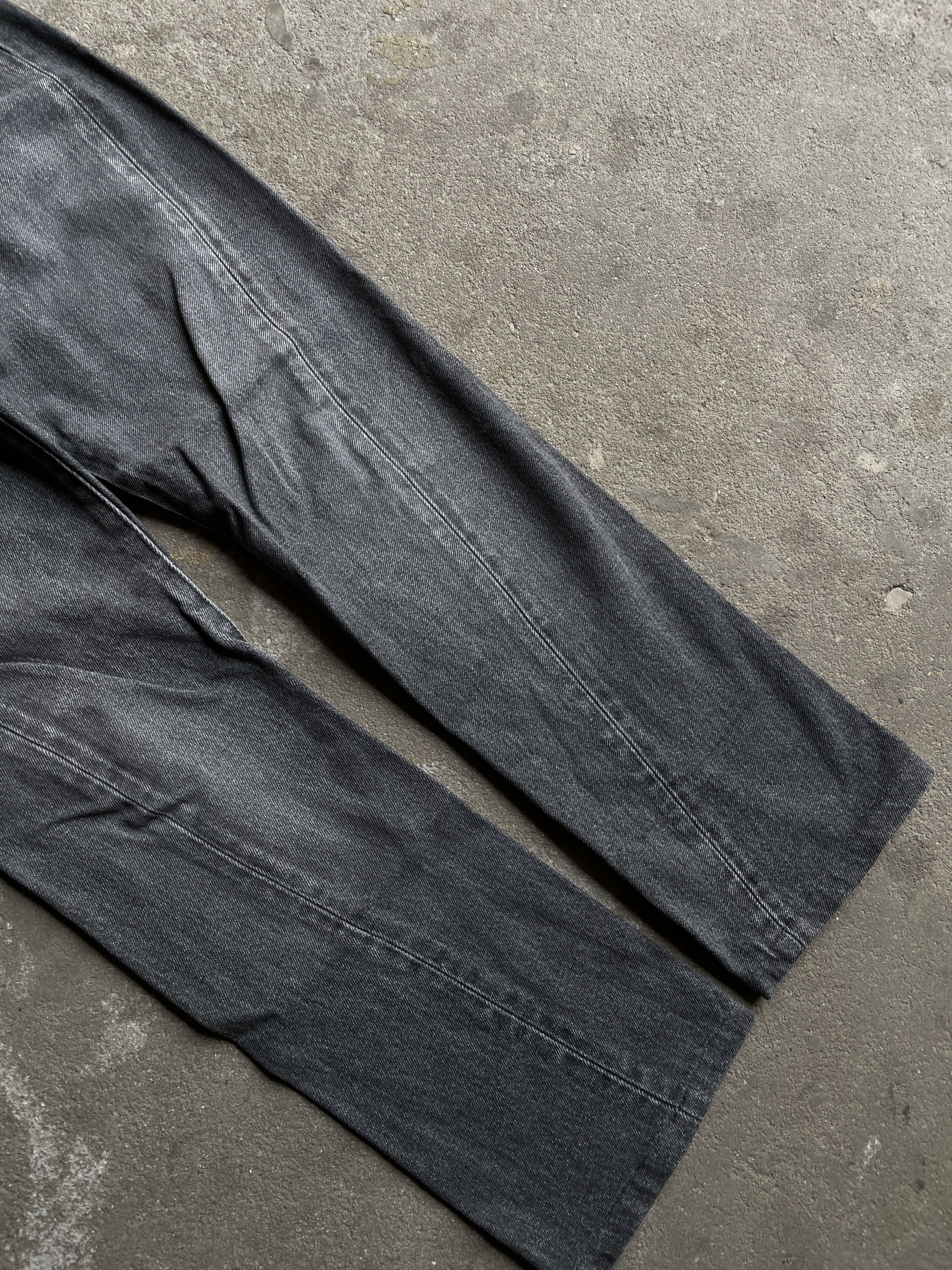 Affliction × Balenciaga Balenciaga Washed Faded Jeans Size US 26 / EU 42 - 3 Thumbnail