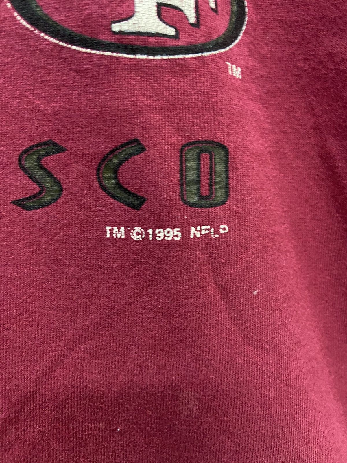 NFL VINTAGE 49 ERS SAN FRANCISCO 1995 LOGO 7 TEE SHIRT Size US L / EU 52-54 / 3 - 5 Thumbnail