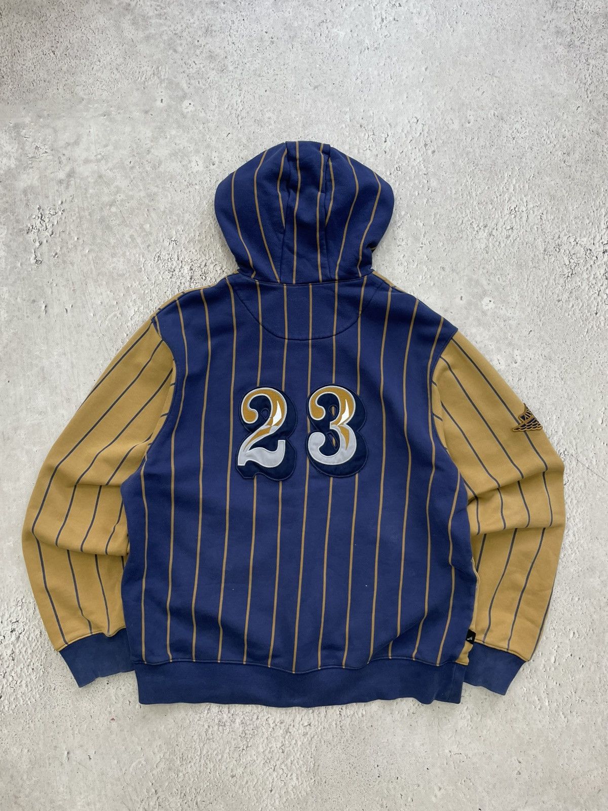 Jordan Brand Nike swoosh varsity retro jordan y2k hoodie Size US L / EU 52-54 / 3 - 11 Thumbnail