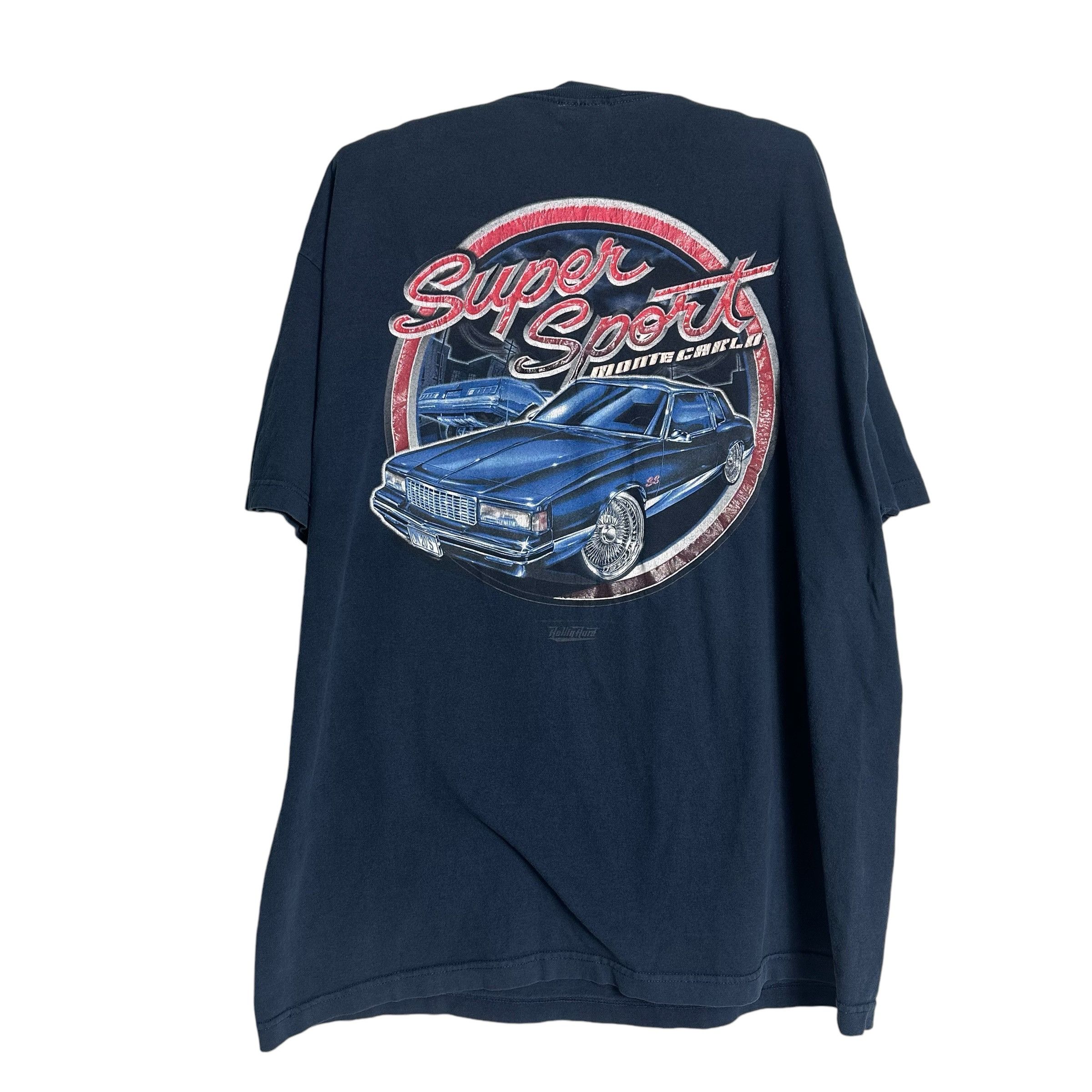 Vintage 🔥RARE🔥Vintage Rollin Hard Super Sport T-shirt Size US XXL / EU 58 / 5 - 1 Thumbnail