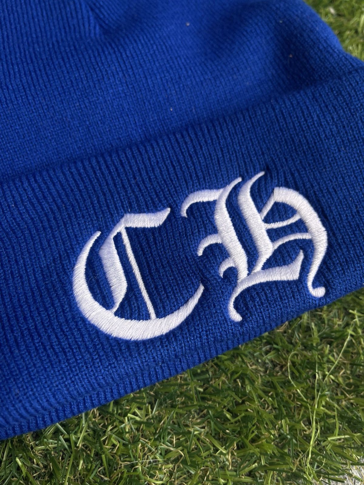 Chrome Hearts Brand New Royal Blue Chrome Hearts Beanie Size ONE SIZE - 2 Thumbnail
