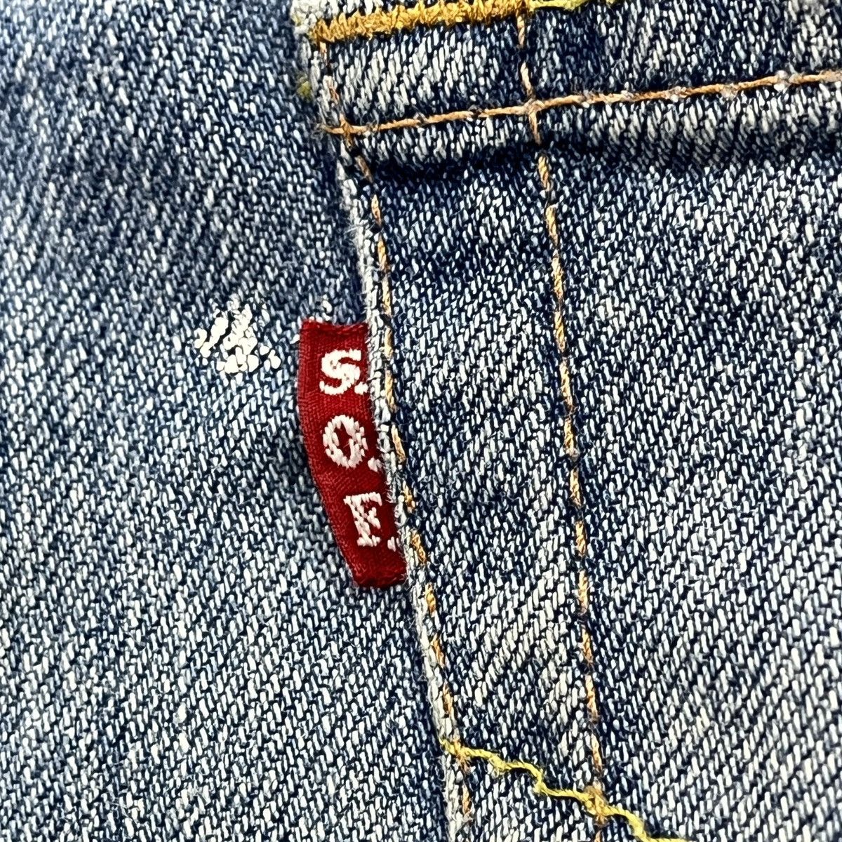 If Six Was Nine Painters Arts Soul Of Freedom Denim Japan Jeans Size US 30 / EU 46 - 15 Thumbnail