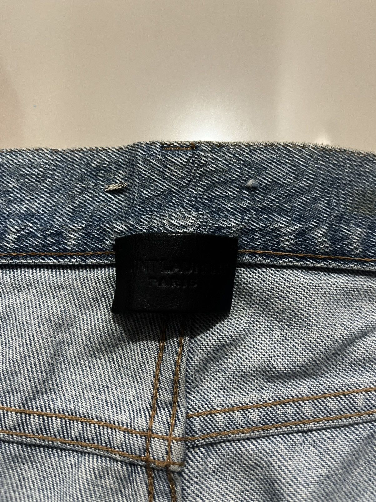 Saint Laurent Paris FW2018 SAINT LAURENT PARIS BLEU CLAIR DENIM Size US 34 / EU 50 - 5 Thumbnail