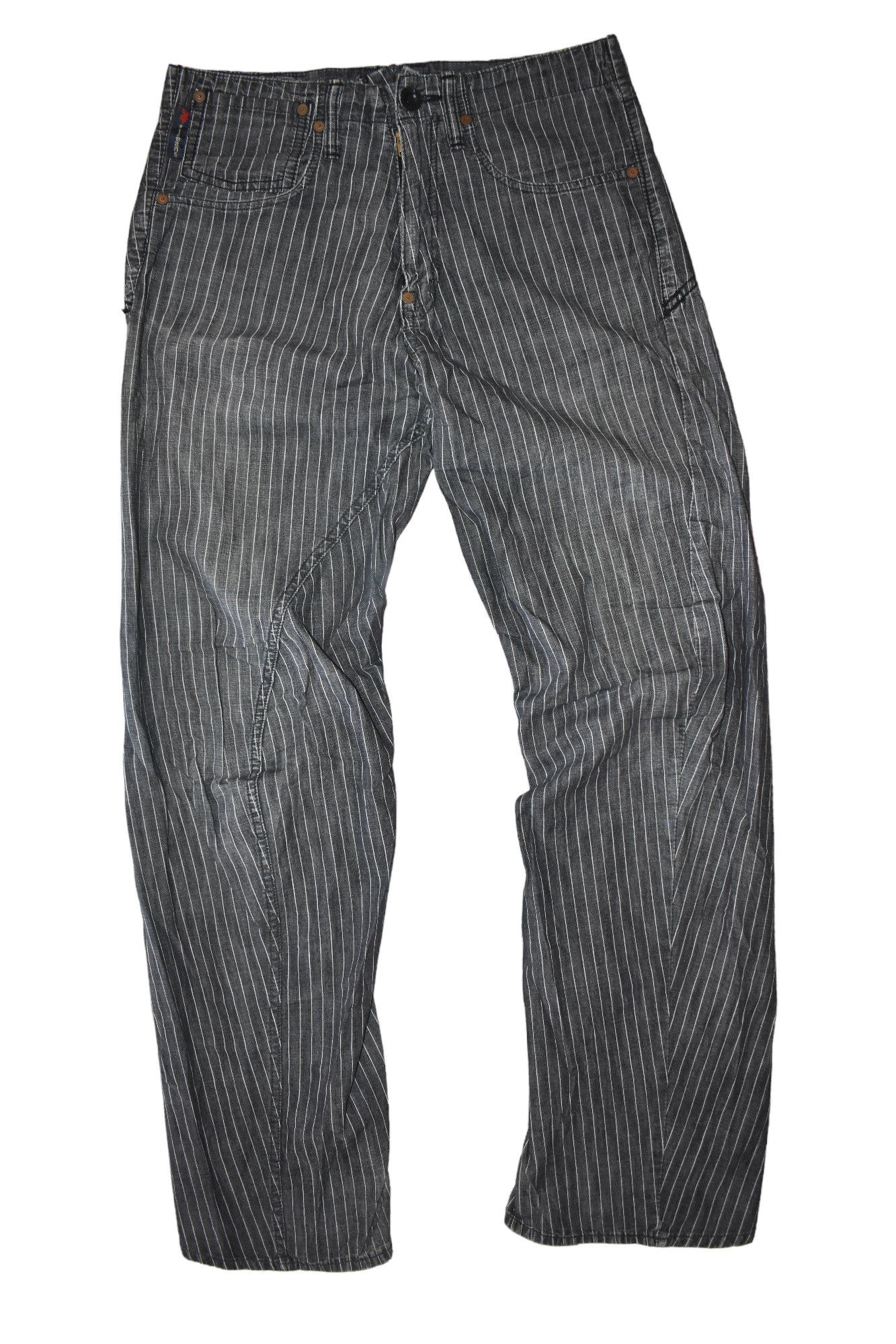 Japanese Brand Wide Leg 🔥Japanese Yen Wabash Raw Denim Pants size 29 Size US 29 - 2 Thumbnail