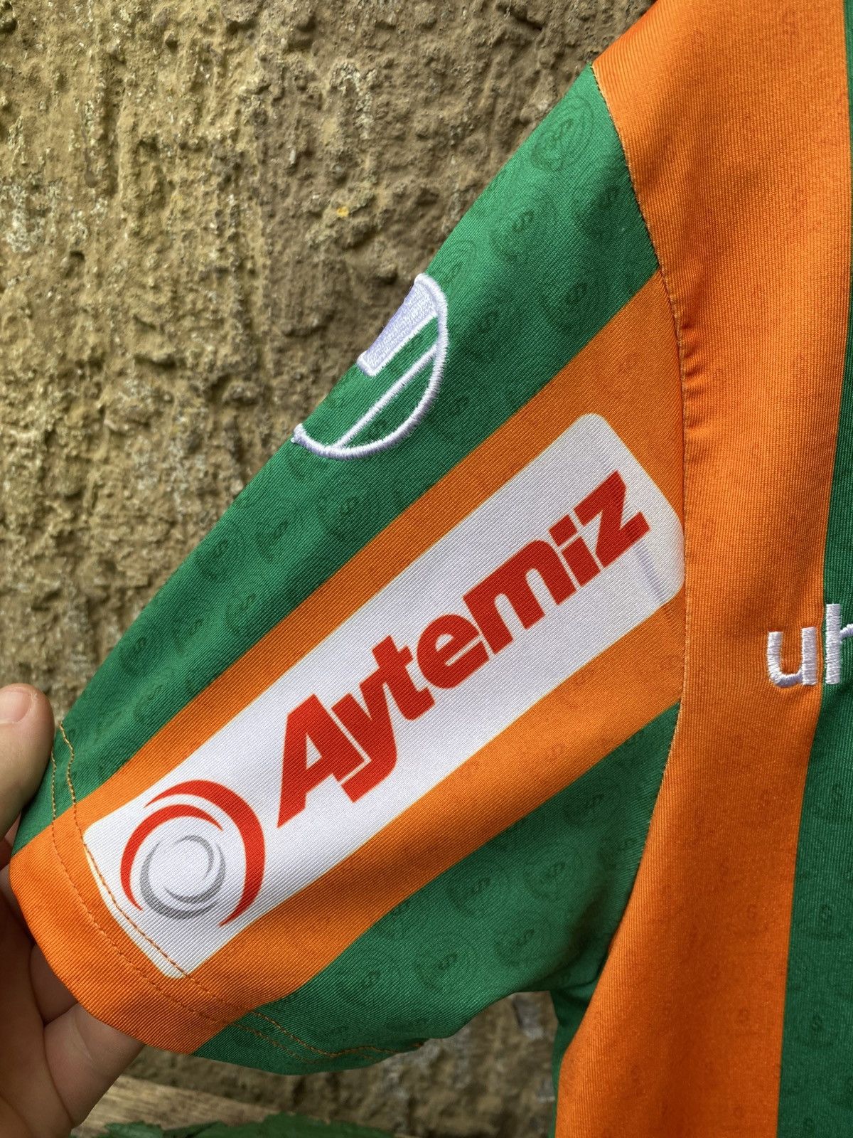 Vintage Alanyaspor 2017 2018 Vagner Love #99 Third Soccer Jersey Size US L / EU 52-54 / 3 - 6 Thumbnail
