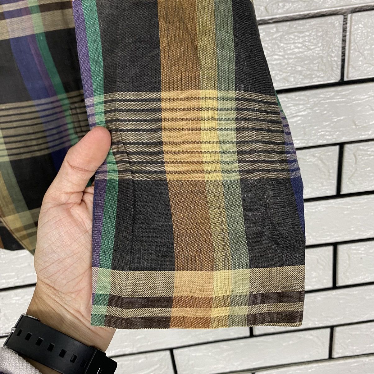 Burberry 📌Vintage Chore Jacket Burberrys Tartan Design Check Size US M / EU 48-50 / 2 - 16 Thumbnail