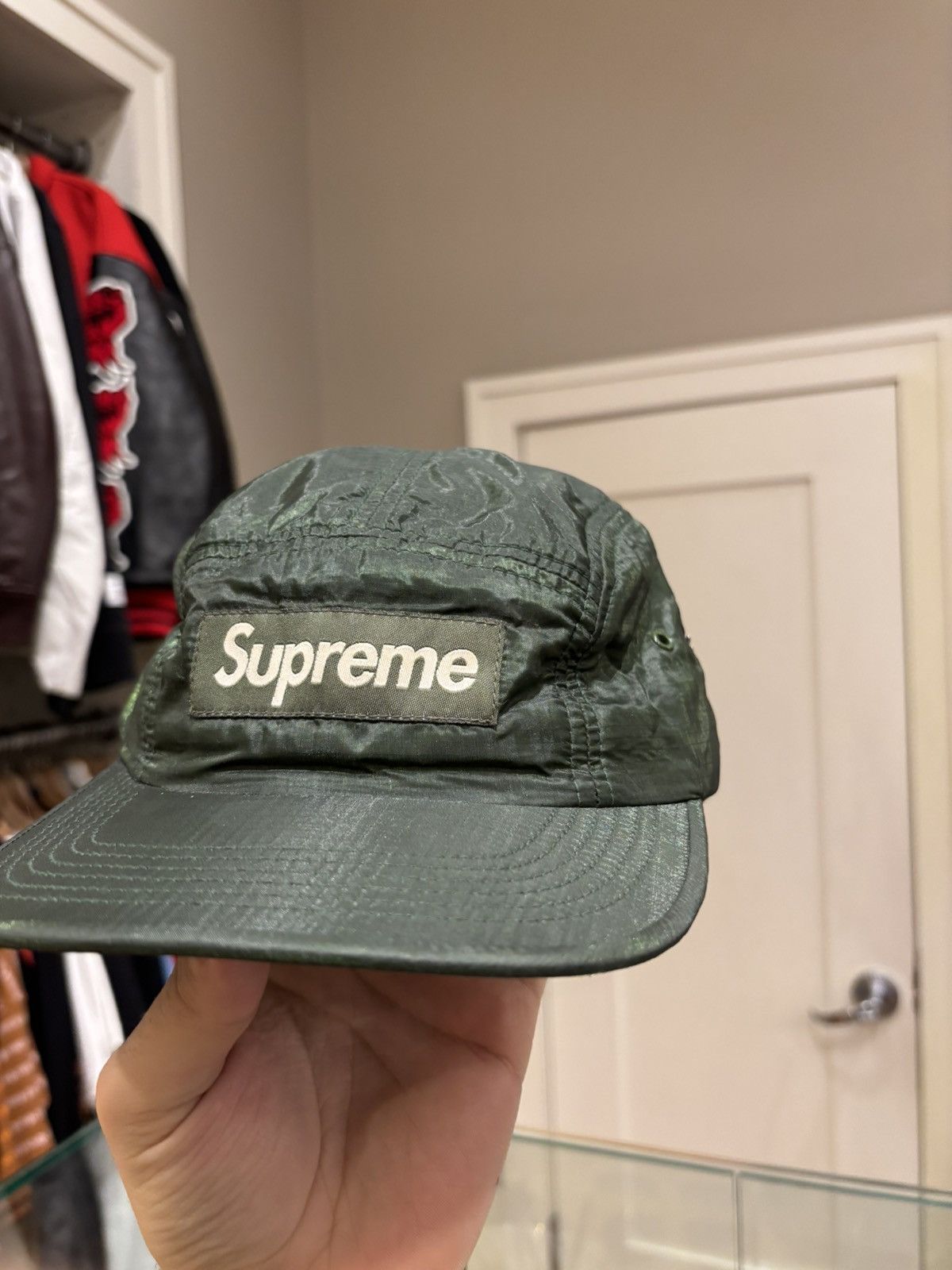 Supreme Supreme Fw17 Washed nylon Camp Cap Size ONE SIZE - 1 Thumbnail