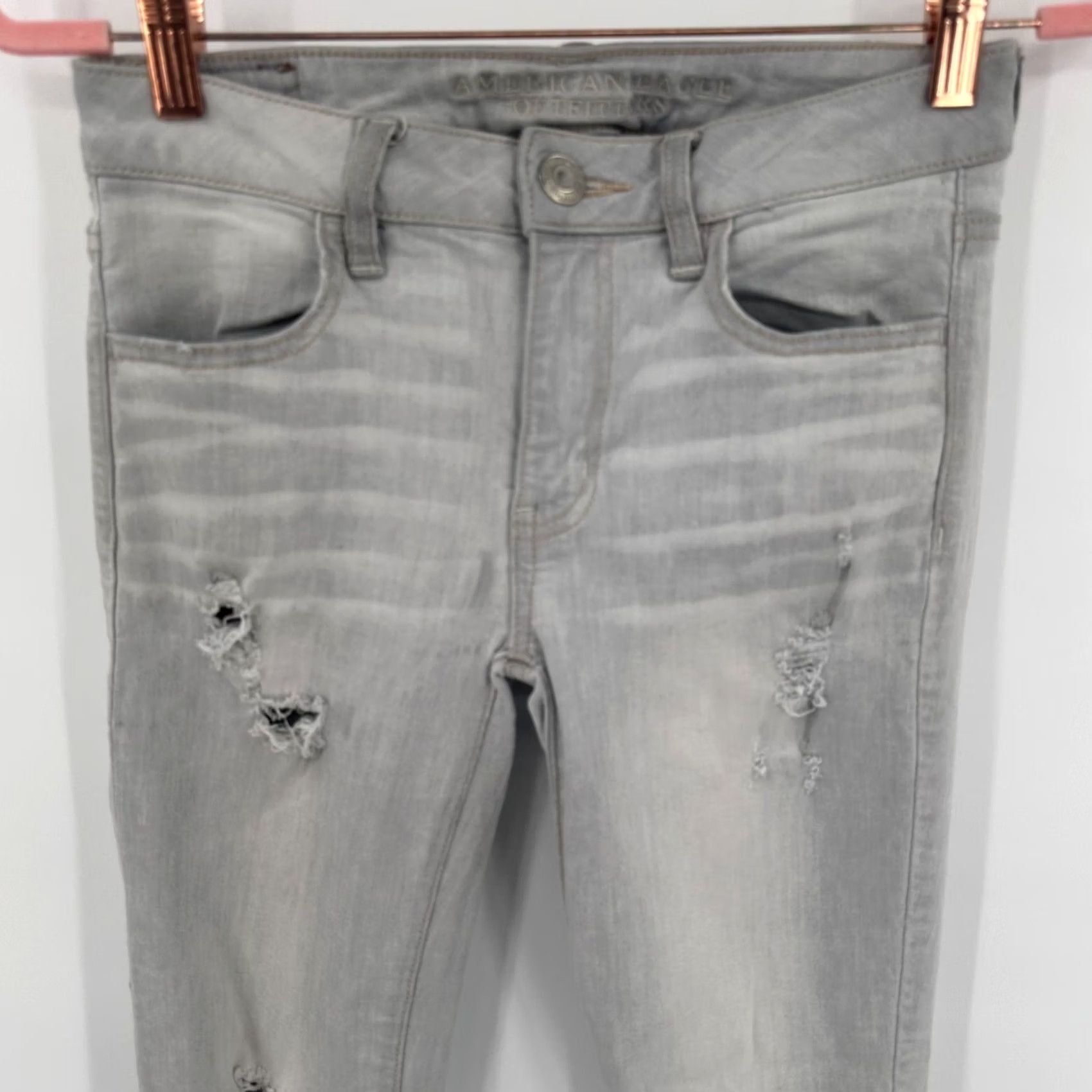American Eagle Outfitters VINTAGE? No. Size 27" / US 4 / IT 40 - 3 Thumbnail