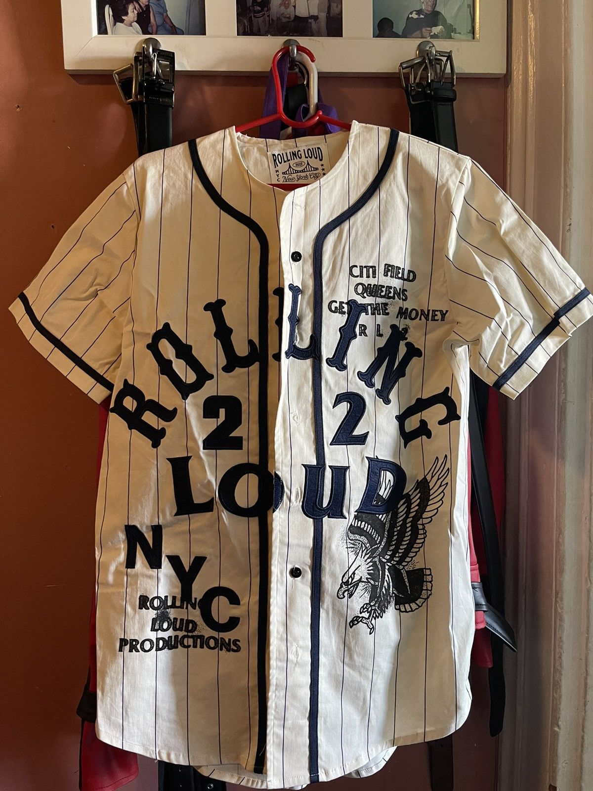 RL Baseball Jersey NYC 22' – Rolling Loud