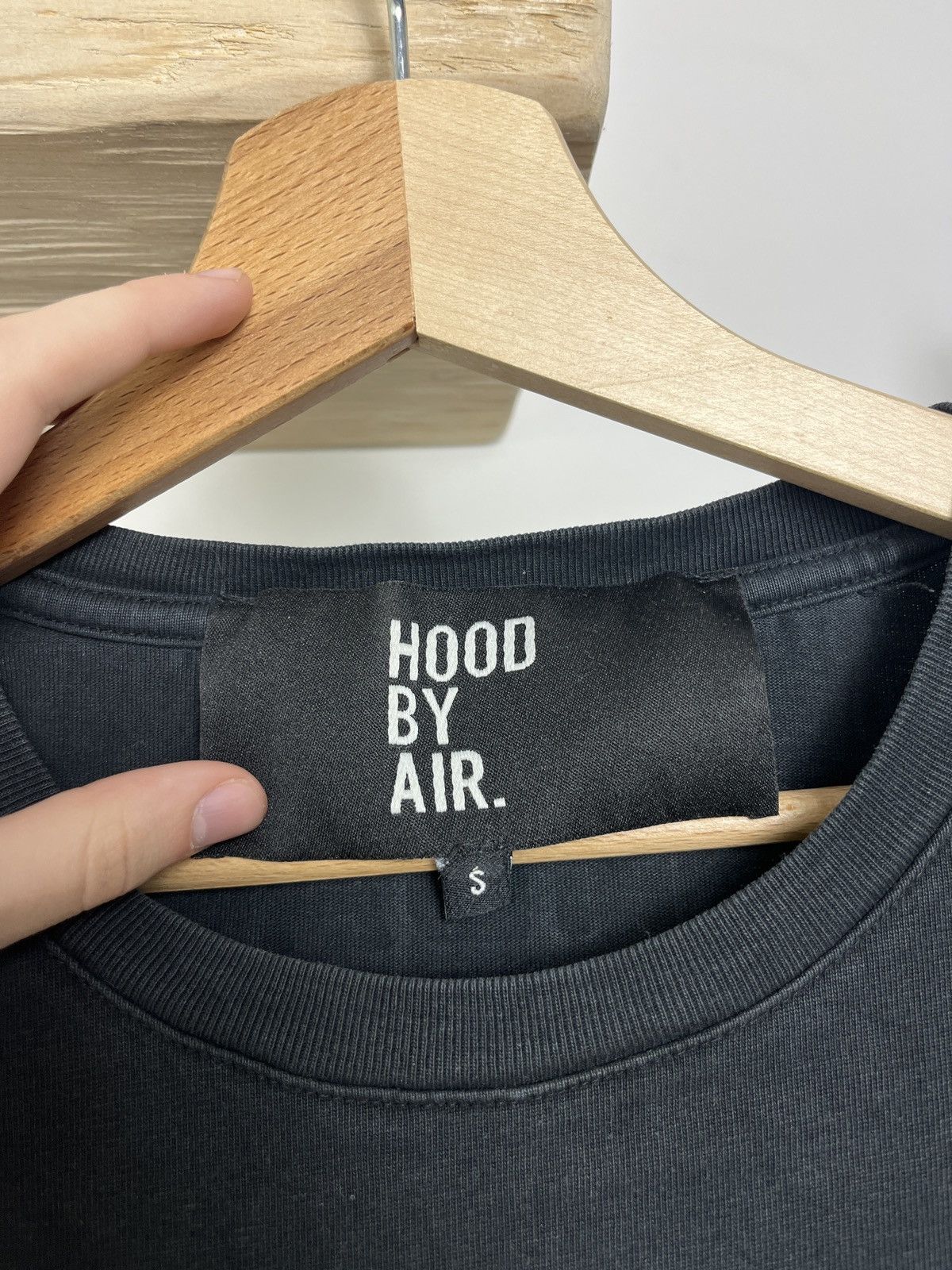 Hood By Air Hood By Air HBA SS15 white logo long sleeves avant garde y2k Size US S / EU 44-46 / 1 - 4 Thumbnail