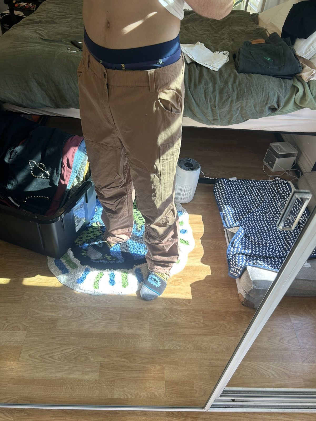 Dime Dime Tan Jurassic cargo pants Size US 36 / EU 52 - 9 Thumbnail