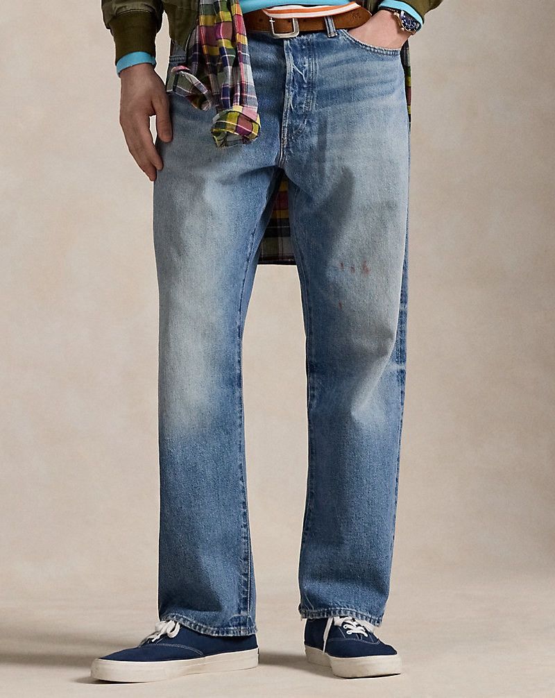 Polo Ralph Lauren Polo Ralph Lauren Vintage Classic Jean Whaleres Blue Jeans Size US 34 / EU 50 - 1 Thumbnail