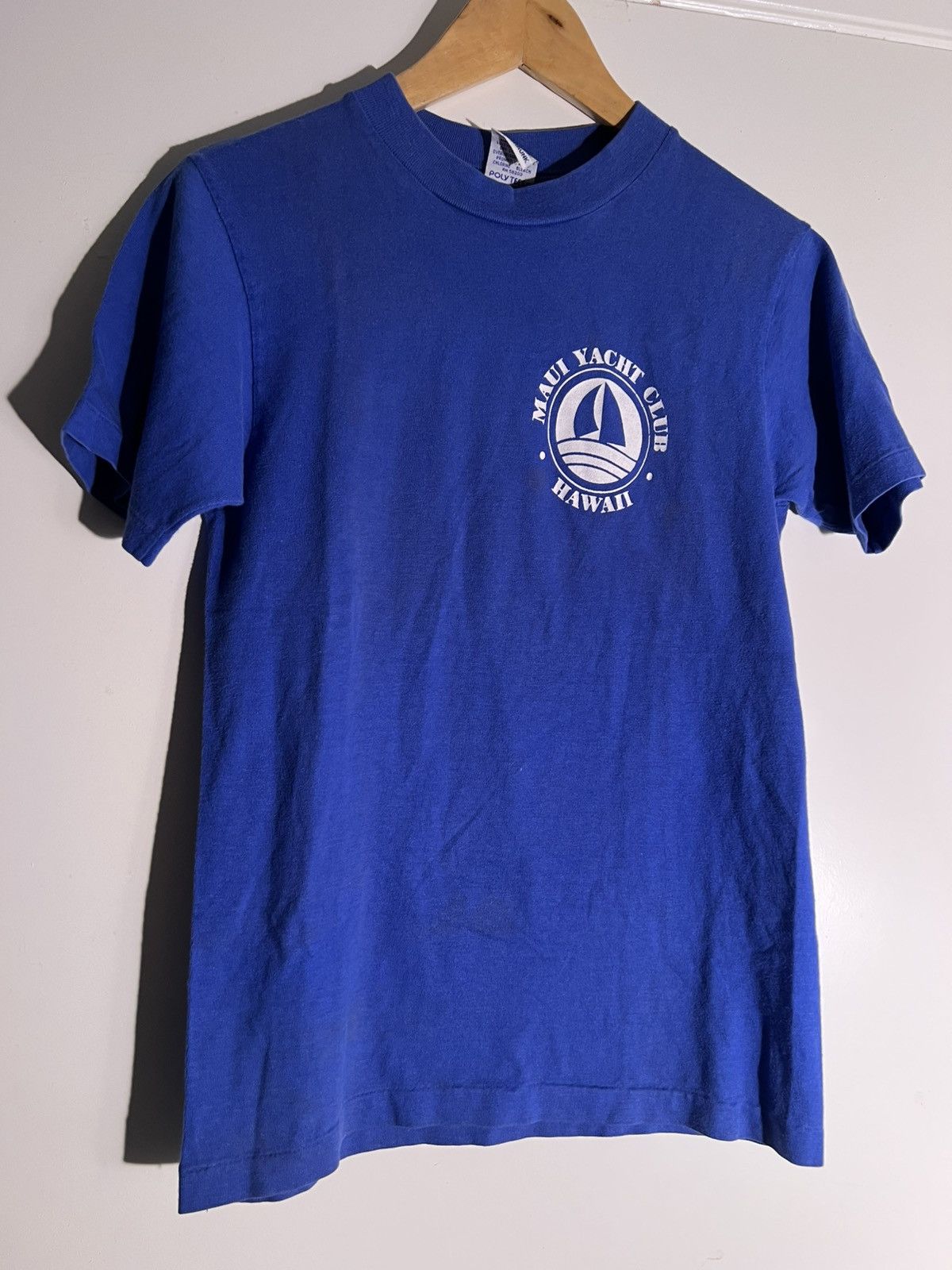 Vintage 90’s VTG Vintage Maui Yacht Club Hawaii Retro Tee T Shirt Size US S / EU 44-46 / 1 - 2 Thumbnail