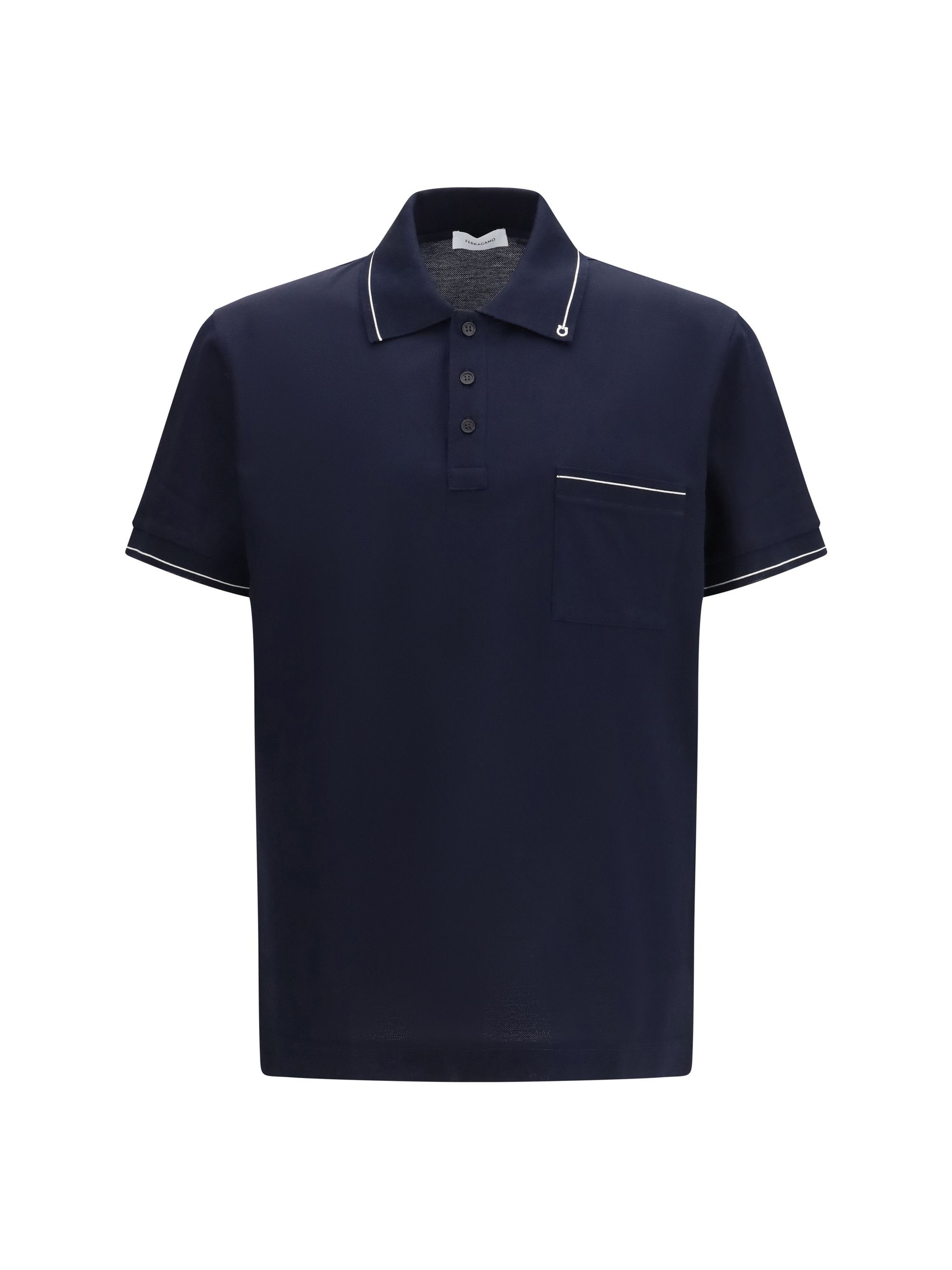 Salvatore Ferragamo Gancini Polo Shirt Size US M / EU 48-50 / 2 - 1 Thumbnail