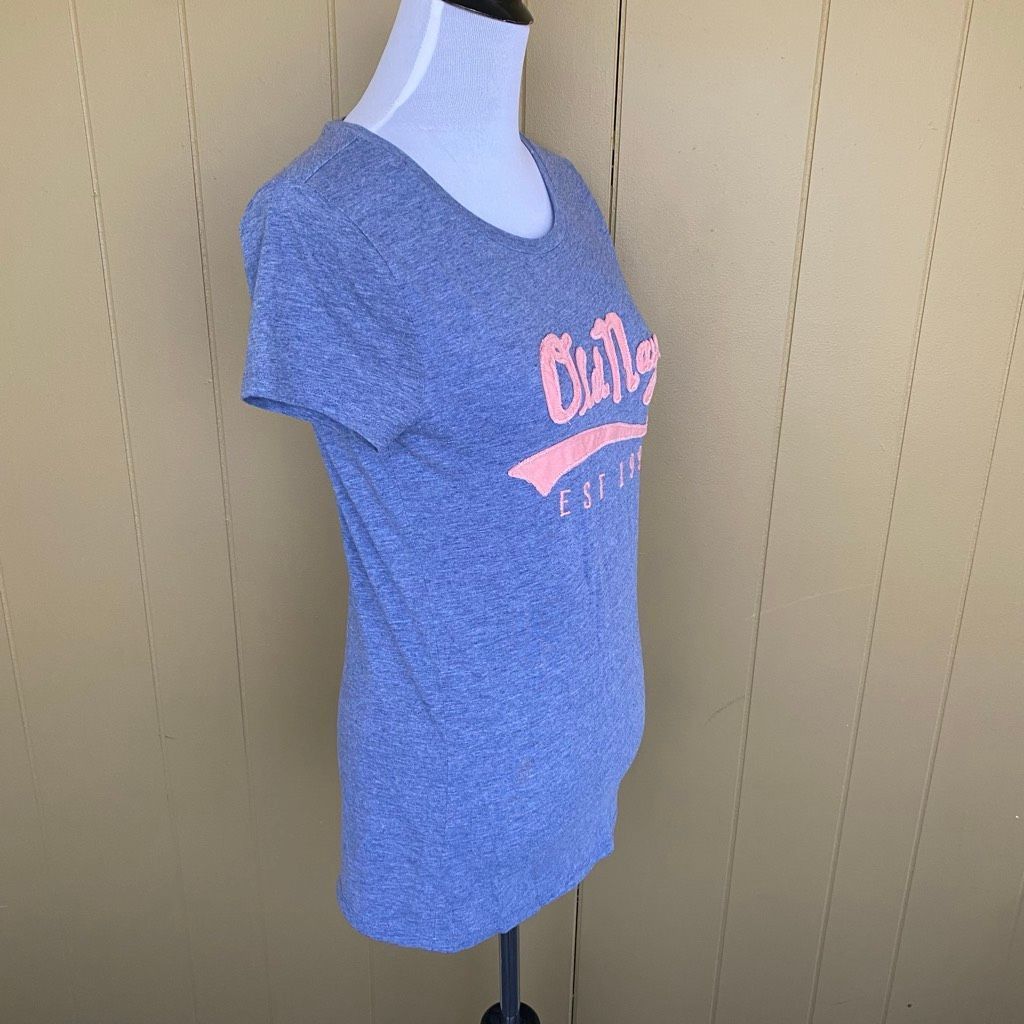 Old Navy Old Navy women M Crewneck w/raised textured logo short sleev Size M / US 6-8 / IT 42-44 - 4 Thumbnail