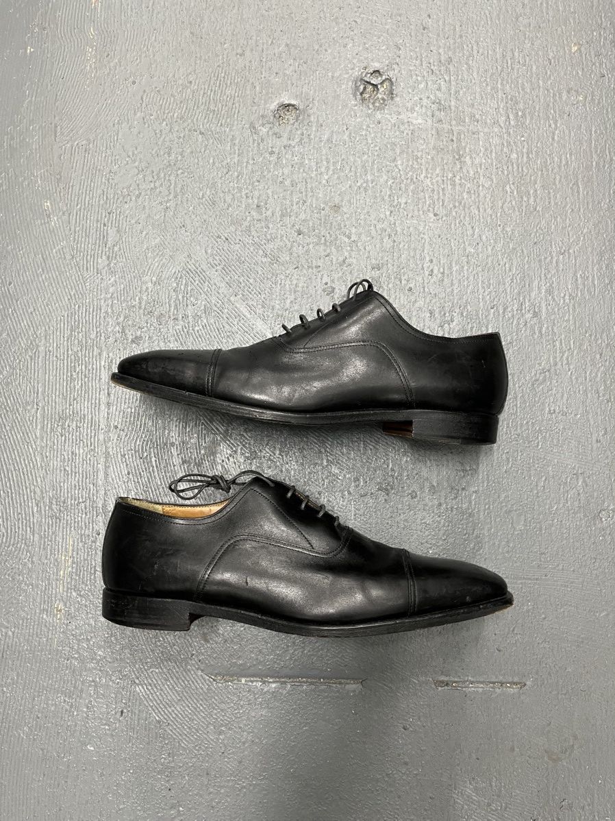 Hermes Lawrence calf leather toe-cap oxfords Size US 11 / EU 44 - 1 Thumbnail