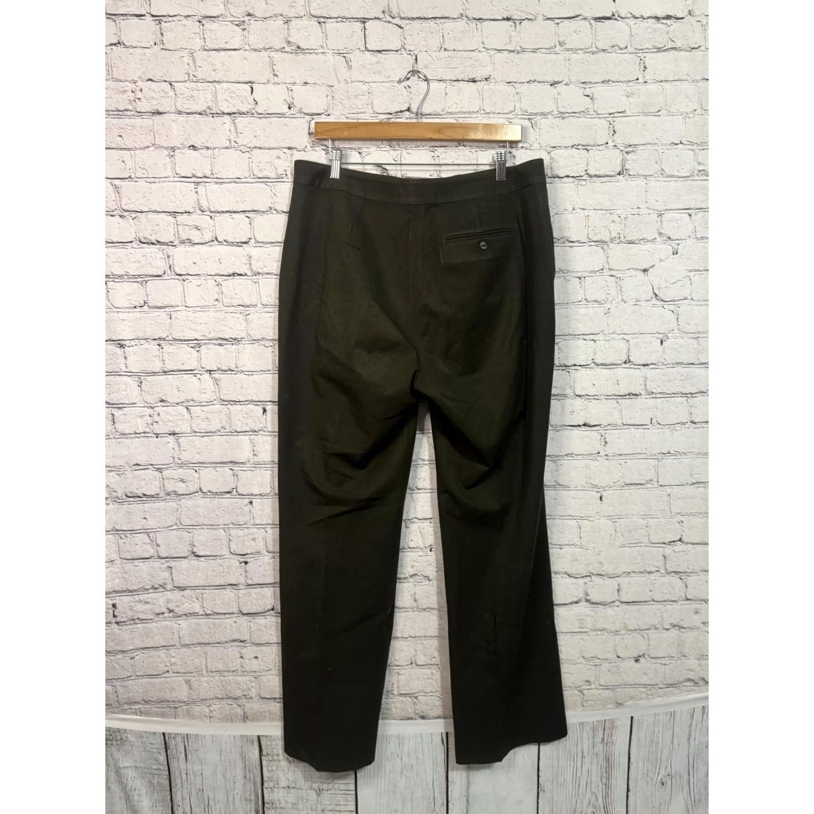 Chaps Chaps Denim Pants Women Black 36x30 Straight Petite Size 36 in. Regular 98% Cotton 2% Elastane Button Back Pocket Vintage No Mens Womens Size 25" / US 0 / IT 36 - 6 Thumbnail