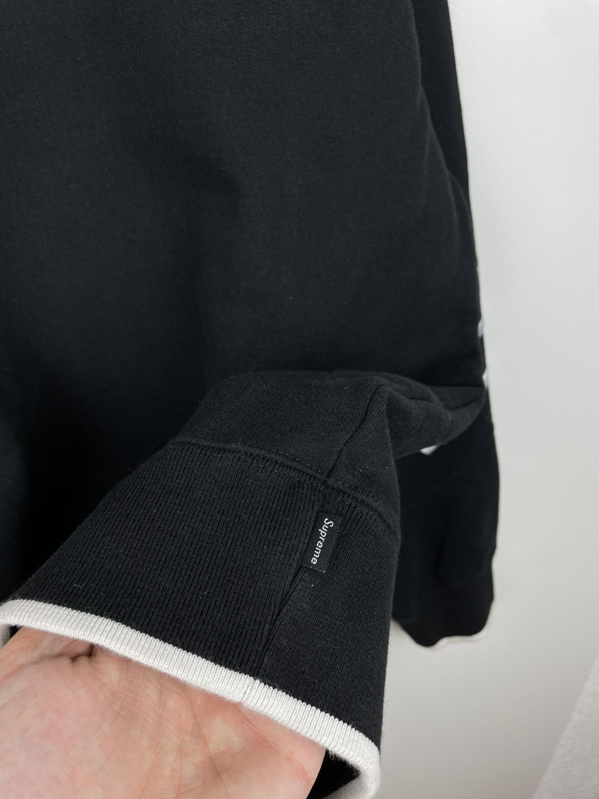 Supreme Supreme Stretch Crewneck sweatshirt Black Size L Size US L / EU 52-54 / 3 - 6 Thumbnail