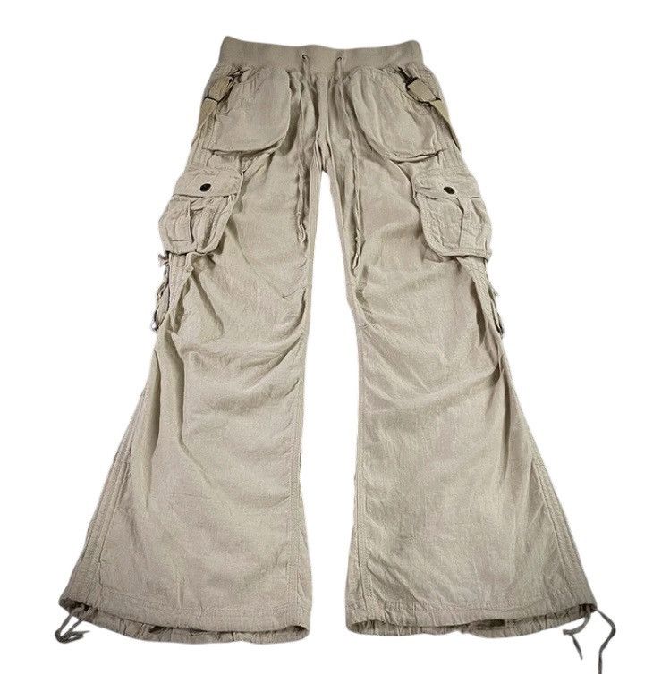 Japanese Brand G.O.A military flared cargo pants Size US 32 / EU 48 - 2 Thumbnail