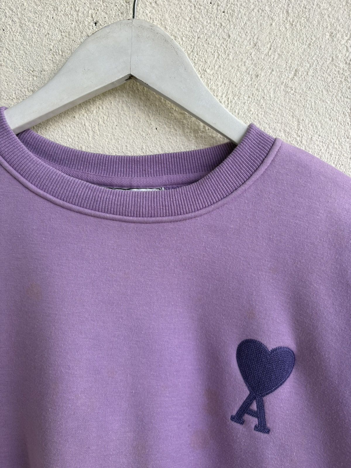 AMI Ami Paris Sweatshirt embroidery logo Size US L / EU 52-54 / 3 - 4 Thumbnail
