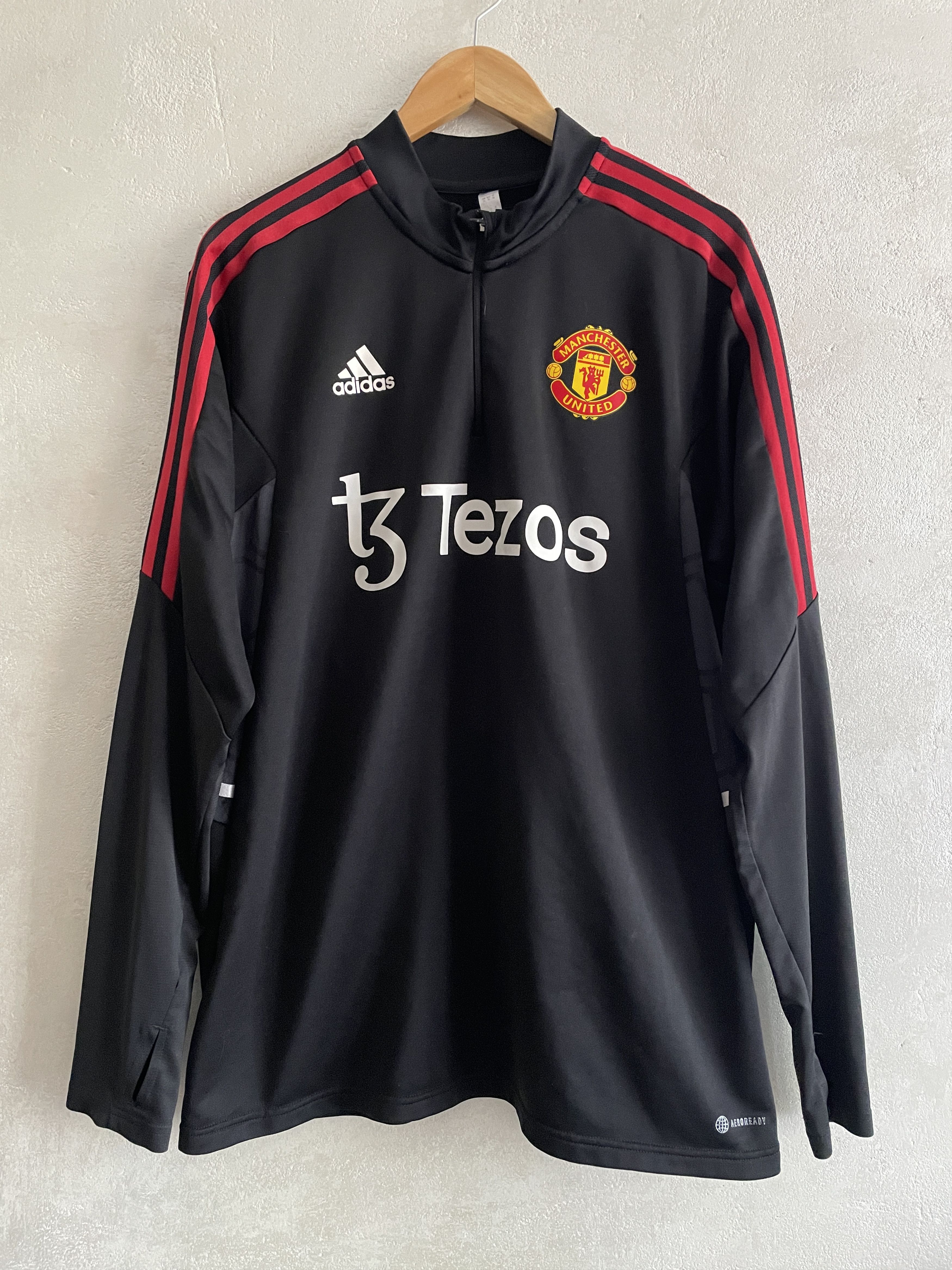 Adidas Manchester United 2022 Training Football Top Soccer Jersey Size US XL / EU 56 / 4 - 1 Thumbnail