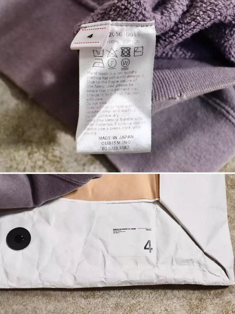Visvim Visvim Hoodie with Distressed Detail and Dyeing-2506 Size US L / EU 52-54 / 3 - 9 Thumbnail