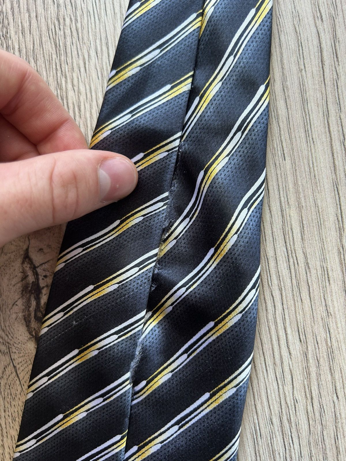 Vintage × Yves Saint Laurent Yves Saint Laurent Silk Pattern Tie Vintage Size ONE SIZE - 9 Thumbnail