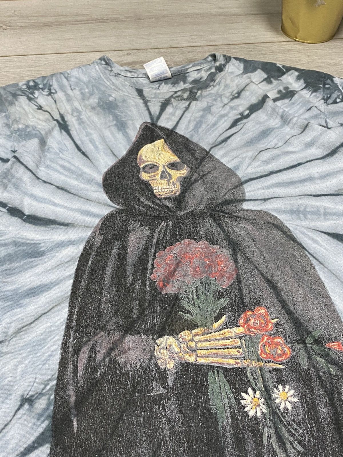 Kanye West Yeezus 2014 Wes Land Kanye West vintage tour t-shirt death Size US M / EU 48-50 / 2 - 3 Thumbnail