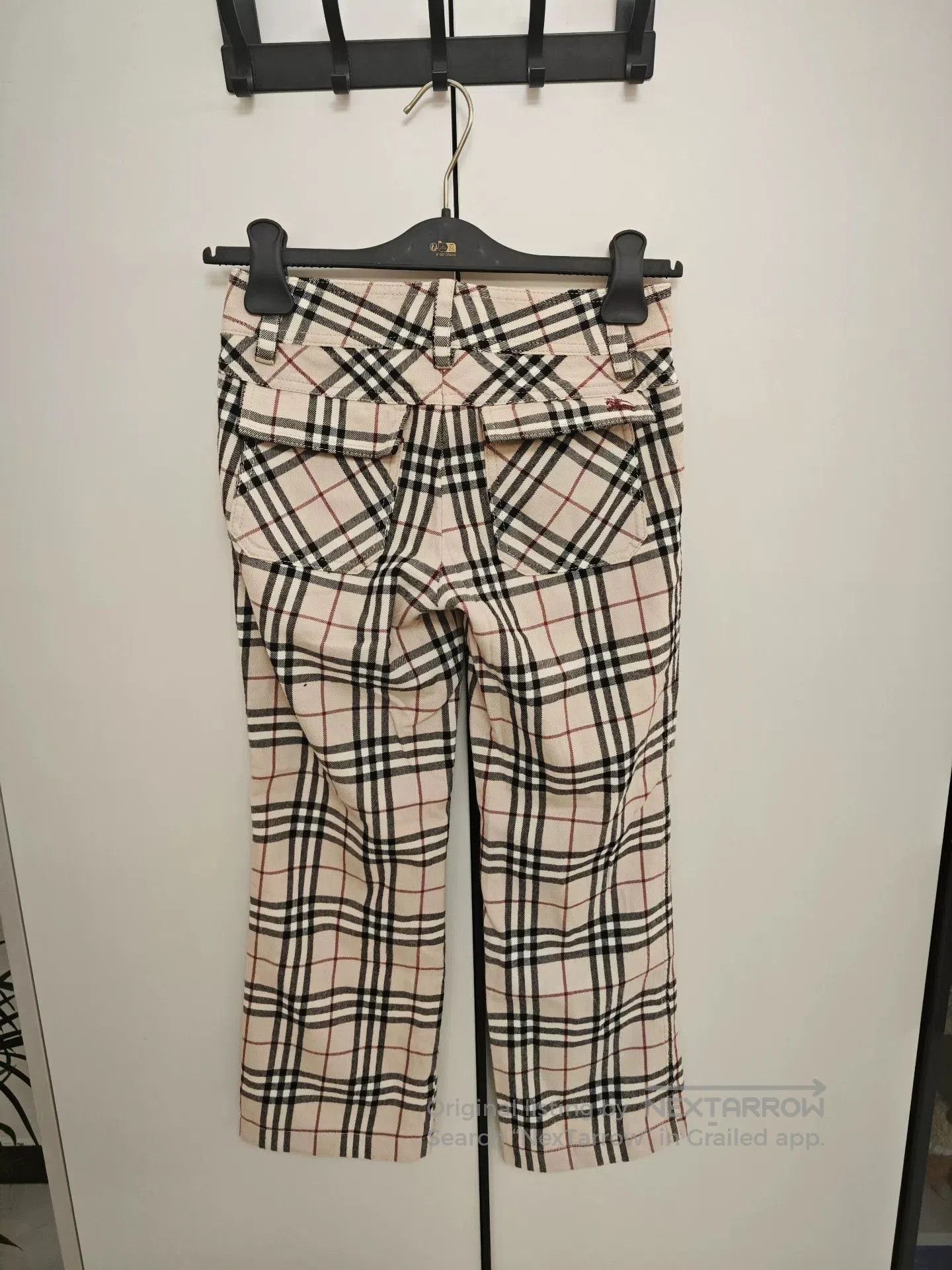 Burberry Burberry Vintage Check Wool Trousers. Size 33" - 2 Thumbnail