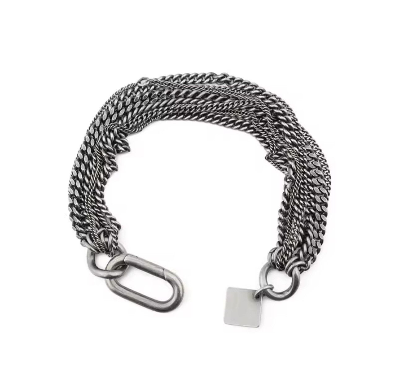 Jewelry Streetwear Gothic Punk Bracelet Chain Size ONE SIZE - 5 Thumbnail