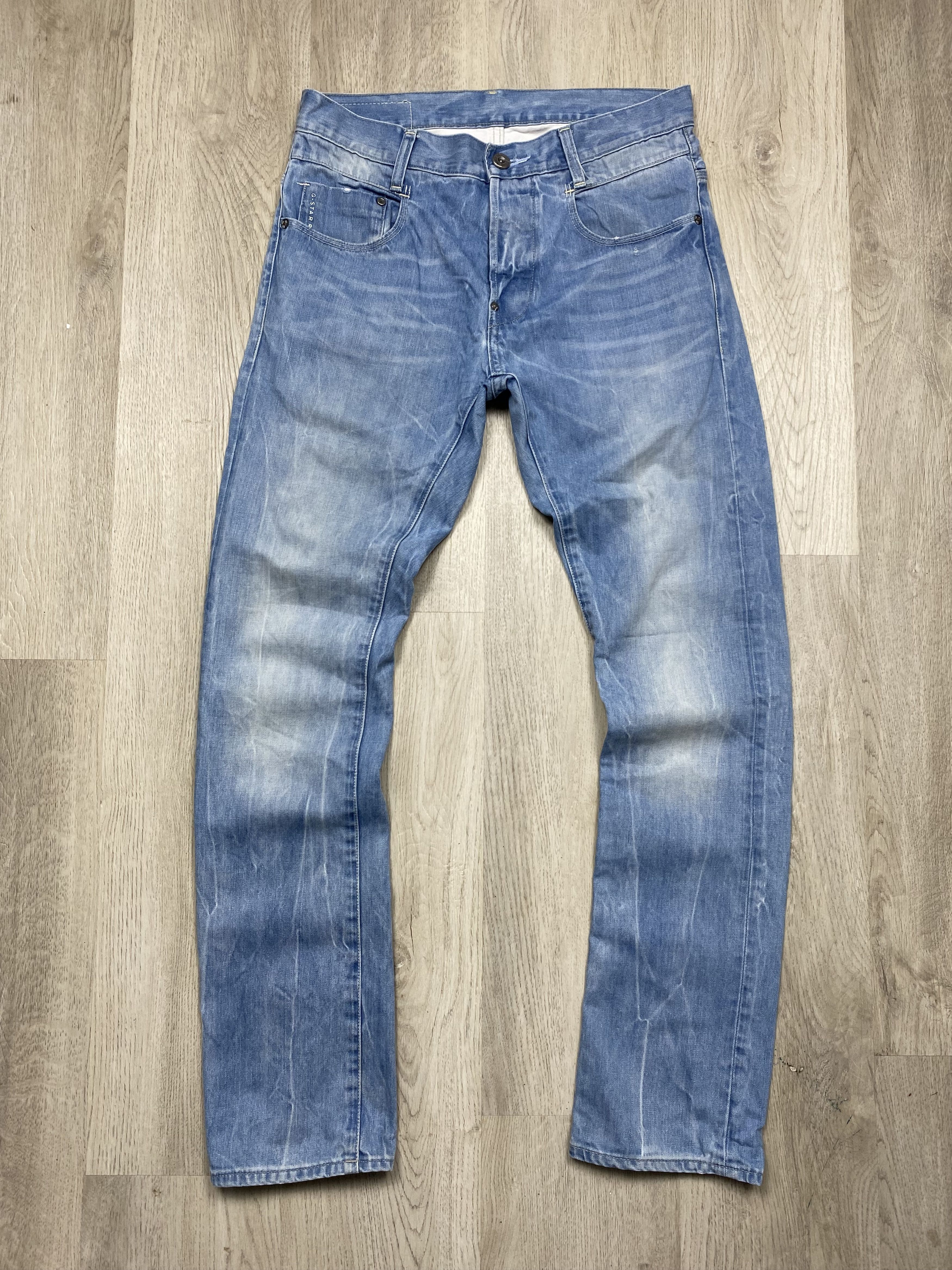 G-Star G Star Raw Vintage Mens Radar Slim Denim Pants Jeans Size US 32 / EU 48 - 1 Thumbnail