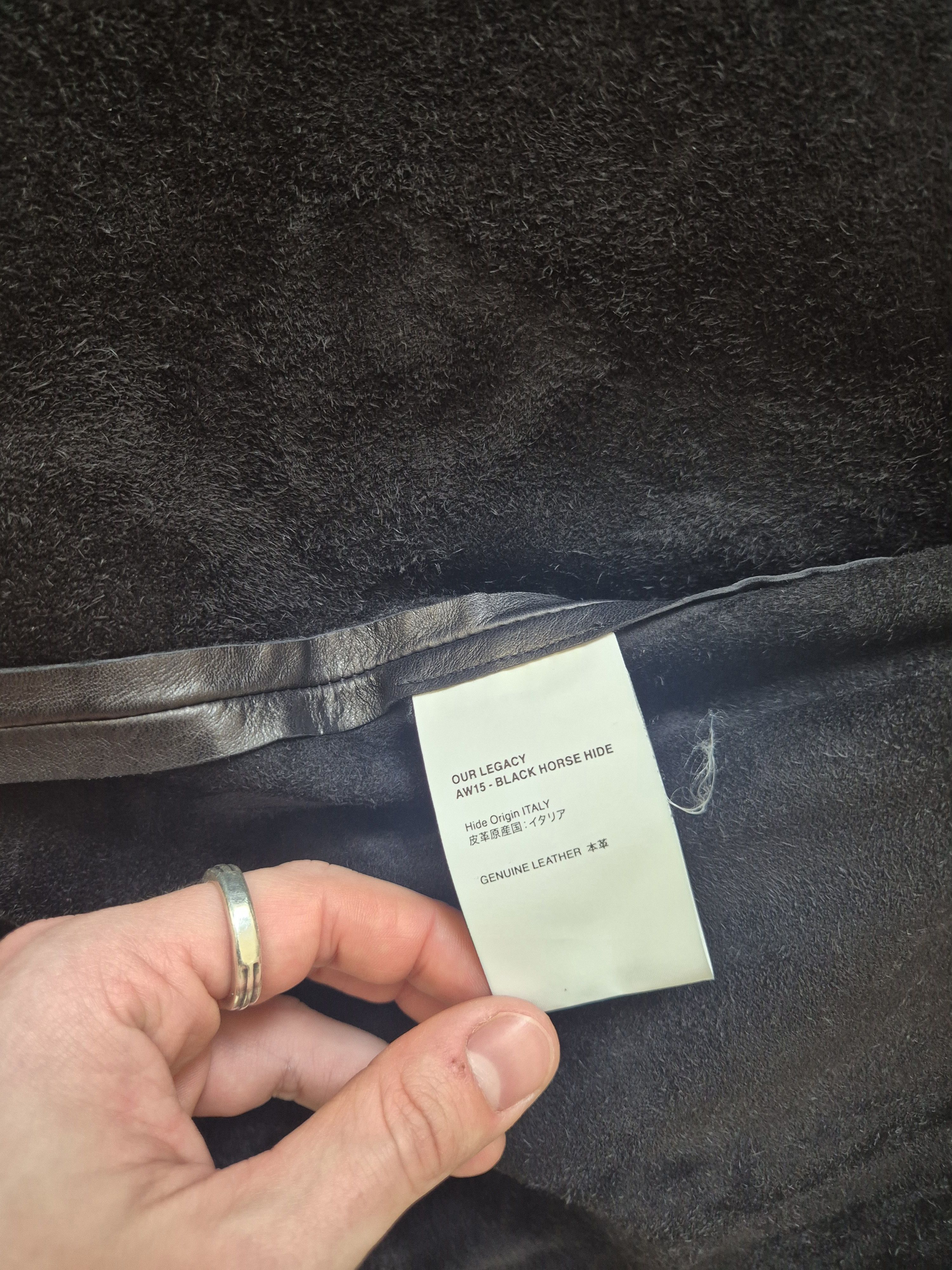Our Legacy Leather Zip Shirt Size US S / EU 44-46 / 1 - 9 Thumbnail