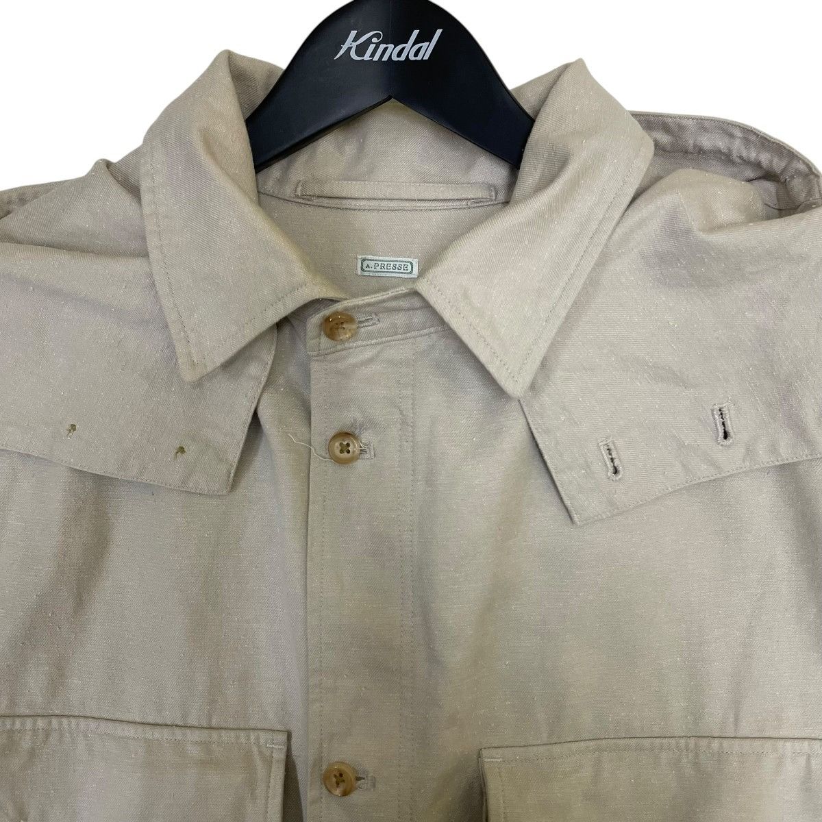 A.PRESSE A. PRESSE 23SS U.S. ARMY Mountain Jacket coat cotton silk Size US L / EU 52-54 / 3 - 3 Thumbnail