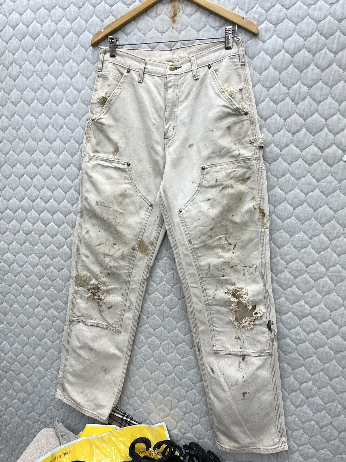 Carhartt 🔥🔥🔥VINTAGE CARHARTT DOUBLE KNEE PANTS Size US 30 / EU 46 - 4 Thumbnail