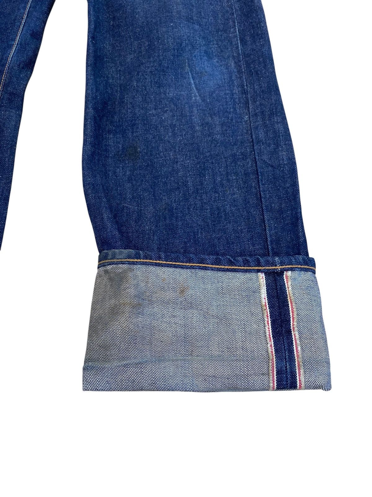 Edwin Vintage Edwin Selvedge Blue Wash Style Loose Jeans Size US 26 / EU 42 - 7 Thumbnail